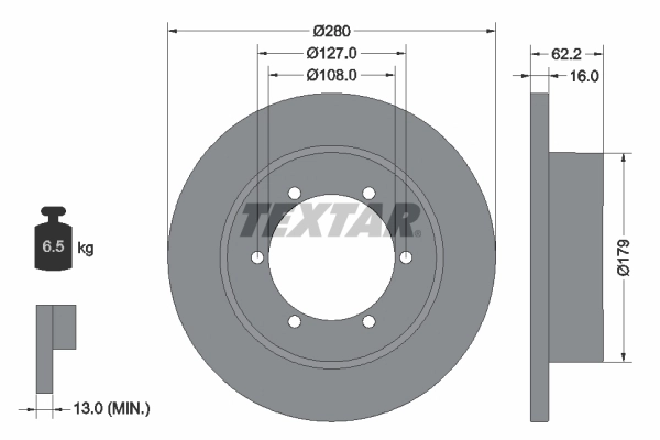 Brake Disc 92308500