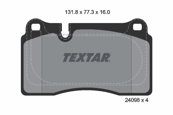 Brake Pad Set, disc brake 2409803