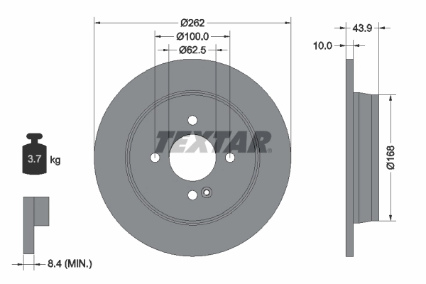 Brake Disc PRO 92242203