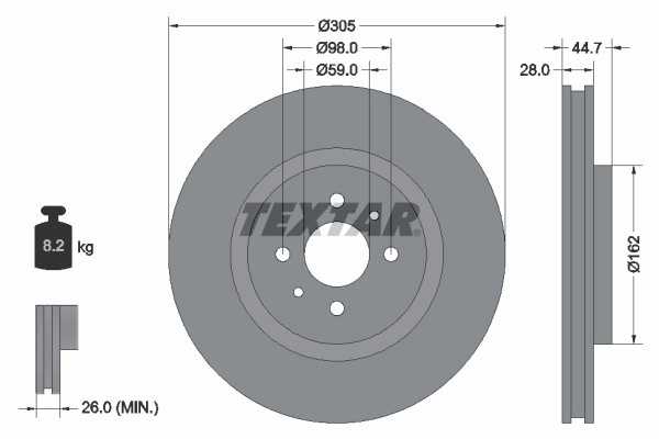 Brake Disc 92092900