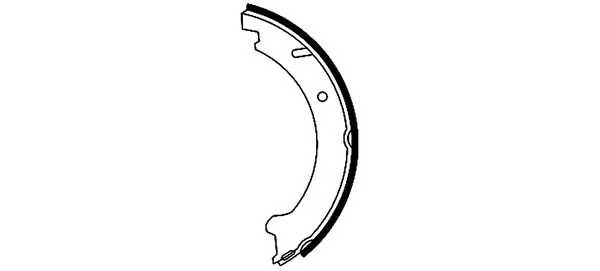 Brake Shoe Set, parking brake 91046000
