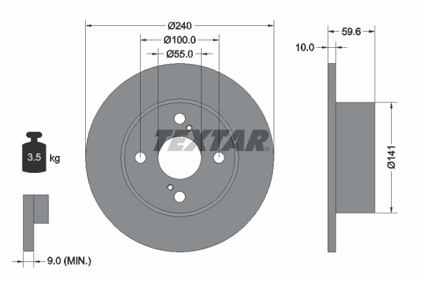 Brake Disc 92136000