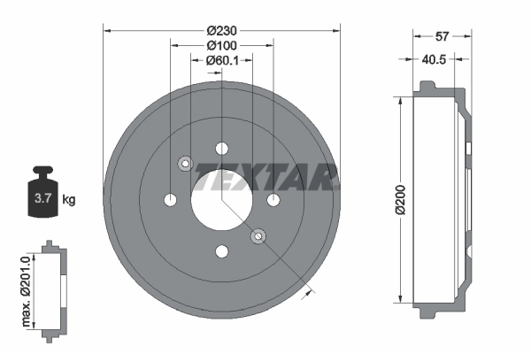 Brake Drum 94047100