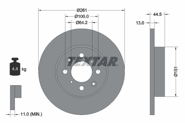 Brake Disc 92090100