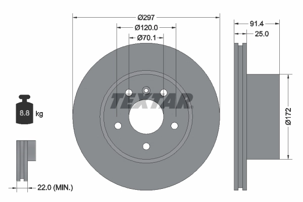 Brake Disc 92129700