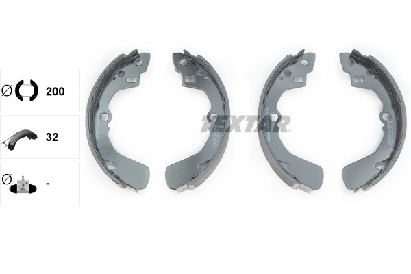 Brake Shoe Set 91039001