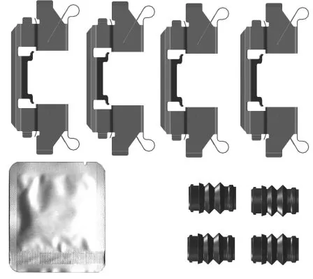 Accessory Kit, disc brake pad 82556400