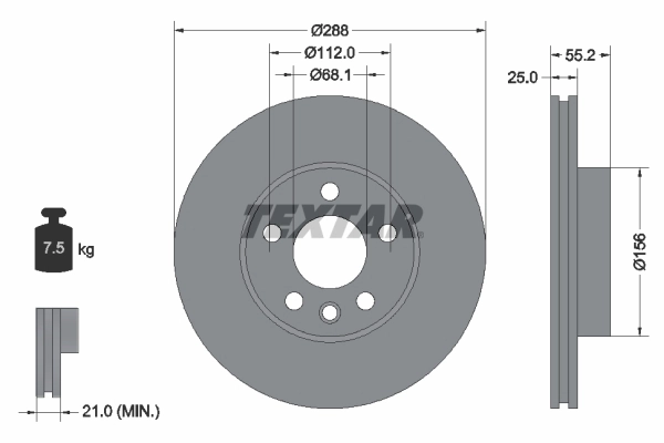 Brake Disc PRO 92074203