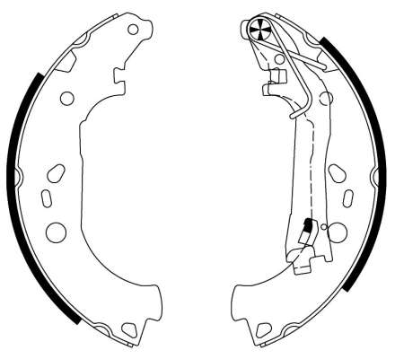 Brake Shoe Set 91067600
