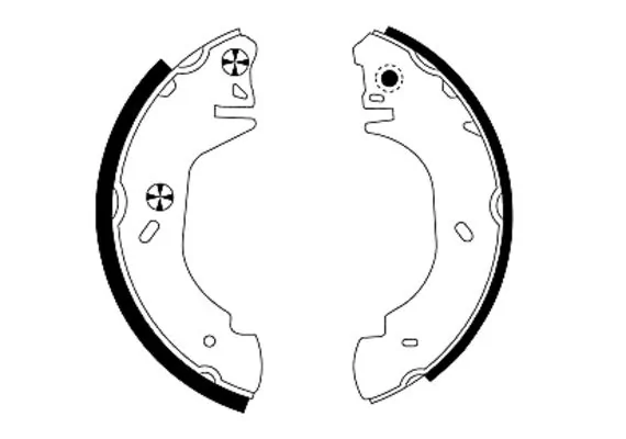 Brake Shoe Set 91048500