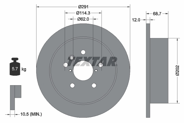 Brake Disc PRO 92144203