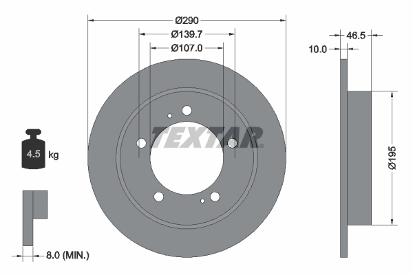 Brake Disc PRO 92066003