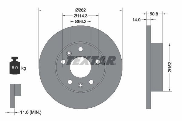 Brake Disc 92102900