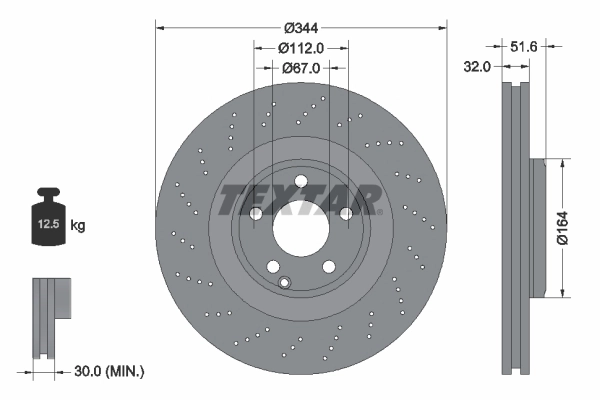 Brake Disc PRO+ 92289905