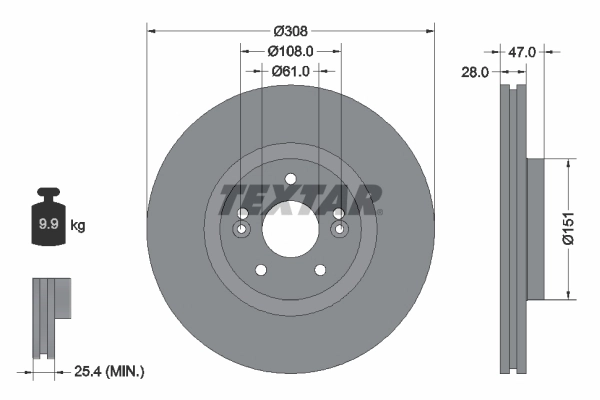Brake Disc 92157700
