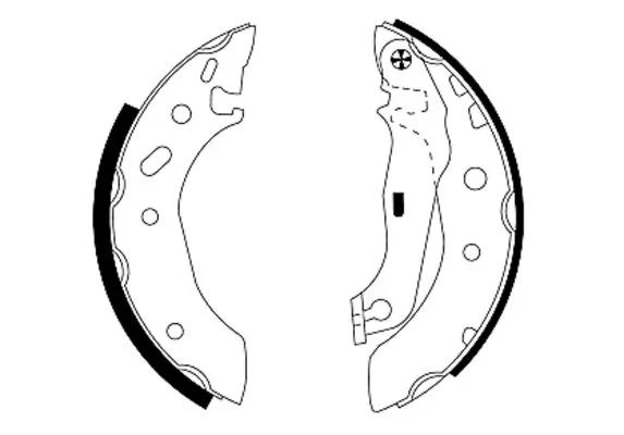 Brake Shoe Set 91048800