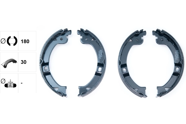 Brake Shoe Set, parking brake 91069600