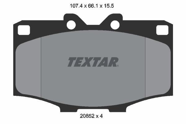 Brake Pad Set, disc brake 2085201