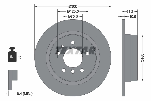 Brake Disc PRO 92042303