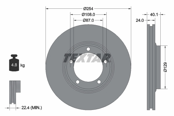 Brake Disc 92234500