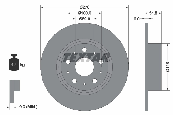 Brake Disc 92095300