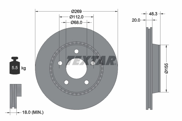 Brake Disc 92037100