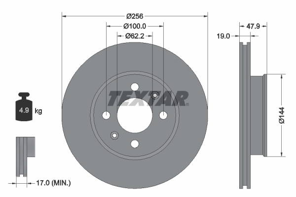Brake Disc 92144700