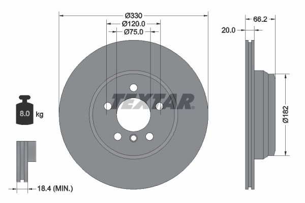 Brake Disc PRO 92241903