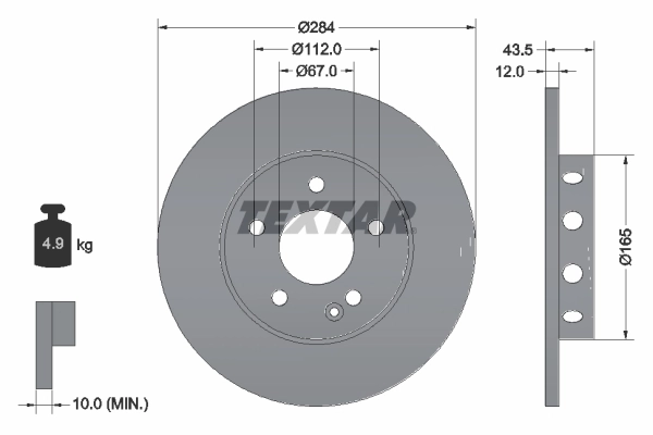 Brake Disc PRO 92059303