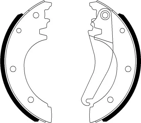 Brake Shoe Set 91075600