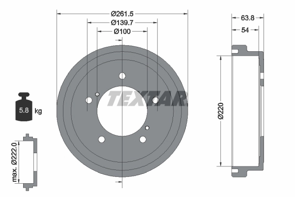 Brake Drum 94037800