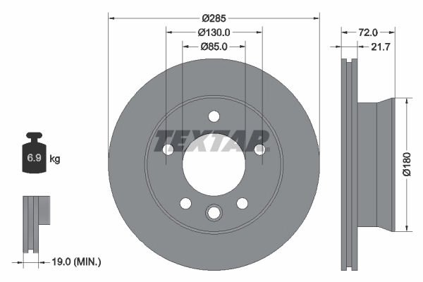 Brake Disc 93127800