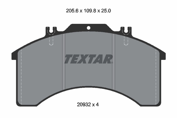 Brake Pad Set, disc brake 2903203