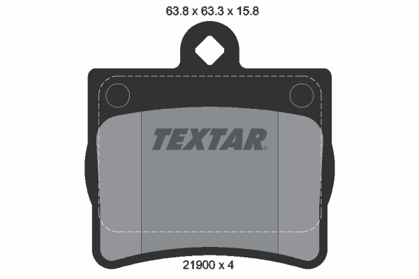 Brake Pad Set, disc brake Q+ 2190003