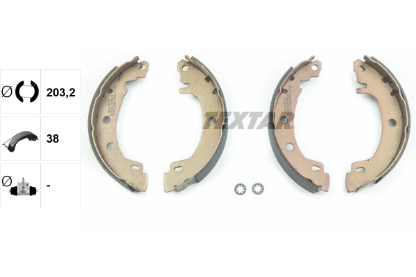 Brake Shoe Set 91049500