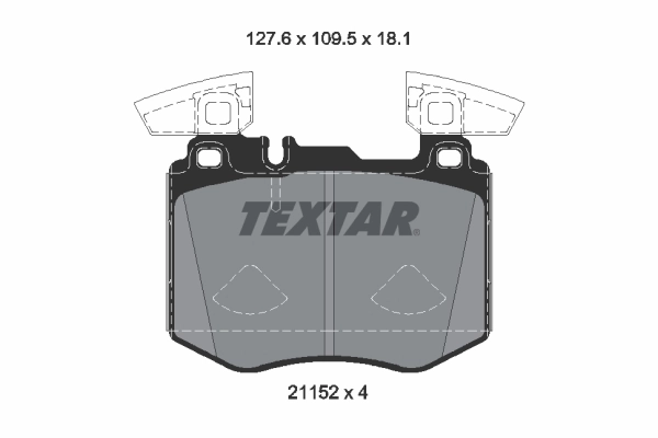 Brake Pad Set, disc brake Q+ 2115201