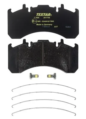 Brake Pad Set, disc brake 2917705
