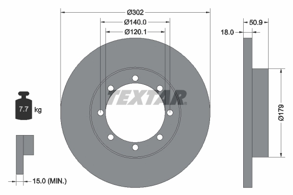Brake Disc PRO 92230803