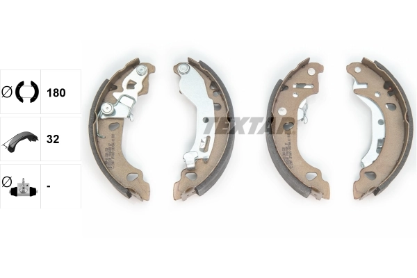 Brake Shoe Set 91061000