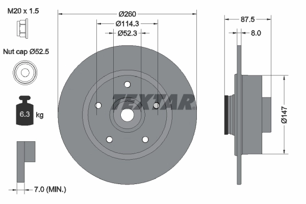 Brake Disc PRO 92295203