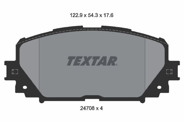 Brake Pad Set, disc brake 2470801