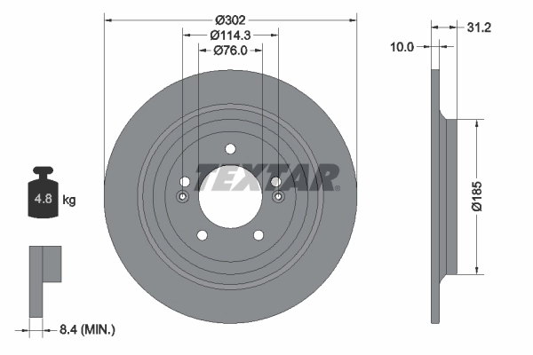 Brake Disc PRO 92293403