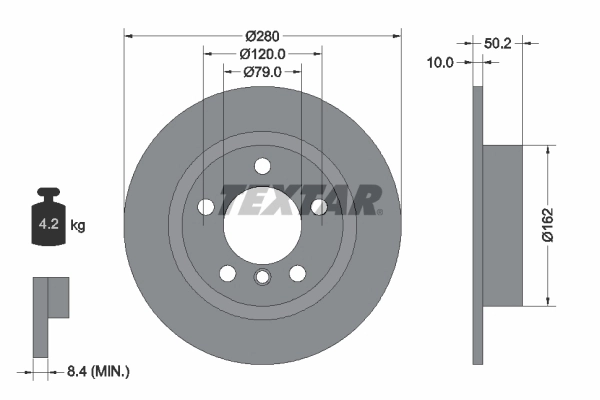 Brake Disc PRO 92238703