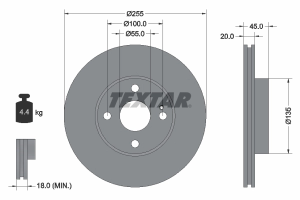 Brake Disc 92096800