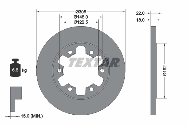 Brake Disc PRO 92275803