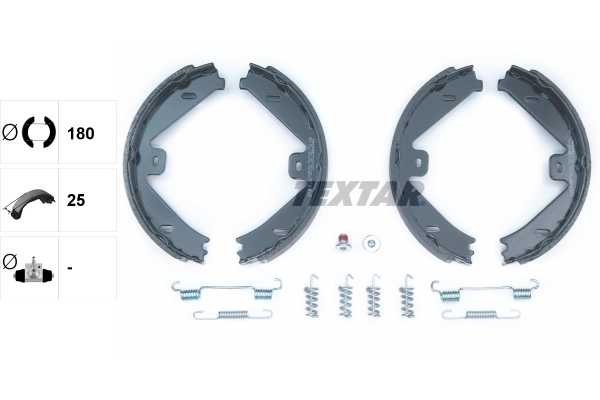 Brake Shoe Set, parking brake 91069100
