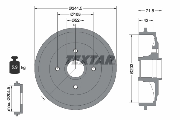 Brake Drum 94026600