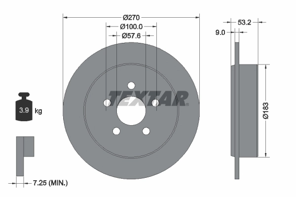 Brake Disc 92108600