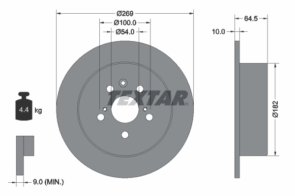 Brake Disc 92070800