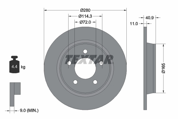 Brake Disc 92130600